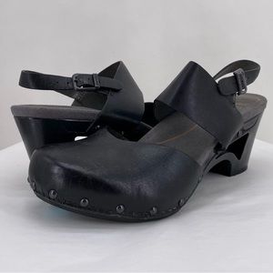 Dansko black clogs